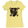 pirates of the caribbean dead men tell no tales Ladies Fitted T-Shirt