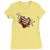 not today satan Ladies Fitted T-Shirt