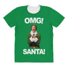 omg santa will ferrell All Over Women's T-shirt