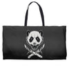 black metal panda Weekender Totes