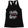 Daddy is my Hero Baby Girl Racerback Tank