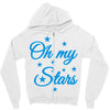 oh my stars adult Zipper Hoodie