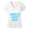 americans against trump administration Women's V-Neck T-Shirt