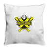 apocalypse baseball Throw Pillow