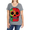 portugal till i die Ladies Curvy T-Shirt