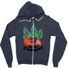 Happy Camper Zipper Hoodie