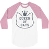queen of cats 3/4 Sleeve Shirt