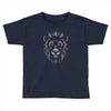 lion face lines Toddler T-shirt