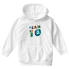 team 10 colorful Youth Hoodie