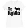 the dogfather Ladies Fitted T-Shirt