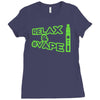 relax&amp;#vape Ladies Fitted T-Shirt