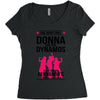 Donna and DynamoS Women's Triblend Scoop T-shirt