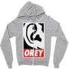 orey Zipper Hoodie