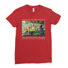 Georges Pierre Seurat A Sunday Afternoon On The island Of La Grande Ja Ladies Fitted T-Shirt