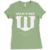 wayne enterprises batman caped crusader Ladies Fitted T-Shirt