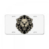 lion head License Plate