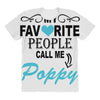 my favorite people call me poppy All Over Women's T-shirt
