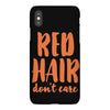 red hair dont care iPhoneX