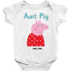 peppa pig aunt pig Baby Bodysuit