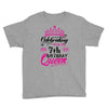 Celebrating With the 7th Birthday Queen Youth Tee