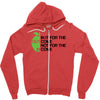in it for the outcome Zipper Hoodie