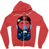 pirate beard Zipper Hoodie