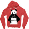 panda police Zipper Hoodie