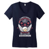 I Own It Forever The Title Grandmom Women's V-Neck T-Shirt