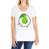 grow a pear Ladies Curvy T-Shirt