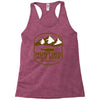 hunting wild beer tournament Racerback Tank