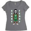 Scary Terry Women's Triblend Scoop T-shirt
