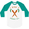 i don't carrot all 3/4 Sleeve Shirt
