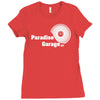 paradise garage disco house Ladies Fitted T-Shirt