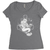 sailors beware Women's Triblend Scoop T-shirt