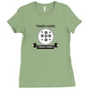 train hard Ladies Fitted T-Shirt