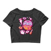donut ghost baking Crop Top