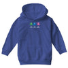 three monkeys talking nonsense Youth Hoodie