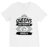 Queens Are Born In March V-Neck Tee