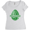 Preggosaurus Egg Funny Women's Triblend Scoop T-shirt
