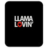 llama lovin' lover Mousepad