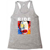 ride going blank again rock music band Racerback Tank