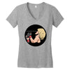 khabib alhamdulillah Women's V-Neck T-Shirt