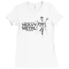 darth vader i find your lack of heavy metal disturbing Ladies Fitted T-Shirt