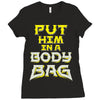 body bag Ladies Fitted T-Shirt