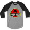 Over 9000 DBZ Vegeta 3/4 Sleeve Shirt