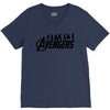 Avengers Silhouette V-Neck Tee
