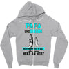 papa und sohn Zipper Hoodie