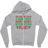 nitroglycerin plant Zipper Hoodie