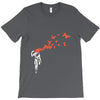 banksy headshot butterfly T-Shirt