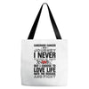 carcinoid cancer is a journey i never planed or asked for but i choose Tote Bags